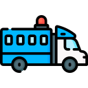 vehículo de transporte de prisioneros icon