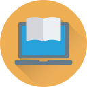 Online learning - free icon