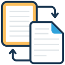 transferir datos icon