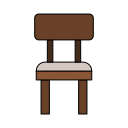 silla de madera icon