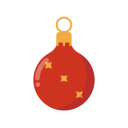 pelota de navidad icon