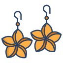 des boucles d'oreilles icon