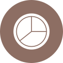 gráfico circular icon