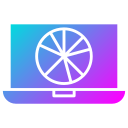 gráfico circular icon