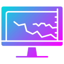 gráfico de líneas icon