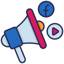 social media marketing icon