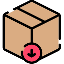 caja de cartón icon