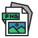 archivo png icon