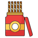 rollo de chocolate icon