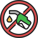 sin combustible icon