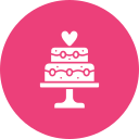 pastel de boda icon