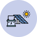 energía solar icon