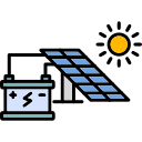 energía solar icon