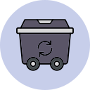 papelera de reciclaje icon