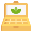 caja de té icon