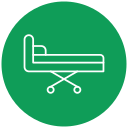 cama de hospital icon