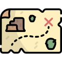 mapa del tesoro icon