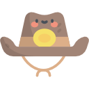 sombrero de vaquero icon