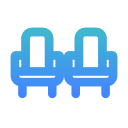 cinema seat icon