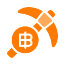 minería bitcoin icon