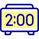 reloj digital icon