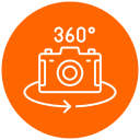 cámara 360 icon