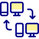 transferencia de datos icon