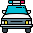 coche de policía icon