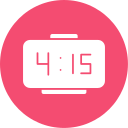 reloj digital icon