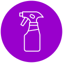 aerosol de limpieza icon