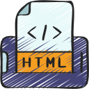 archivo html icon