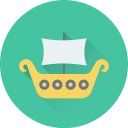 barco pirata icon