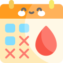 Ciclo menstrual icon