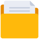 almacenamiento de archivos icon