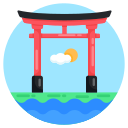 puerta torii icon