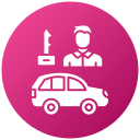 Car dealer - free icon