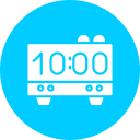 reloj digital icon