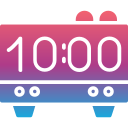 reloj digital icon