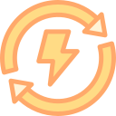 energía renovable icon