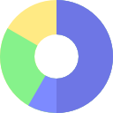 gráfico circular icon