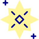 estrella santa icon