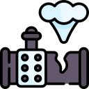 fuga de gas icon