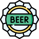 tapa de cerveza icon