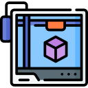 impresora 3d icon