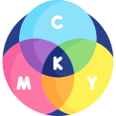 cmyk icon