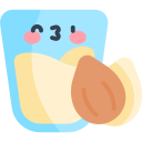 Leche de almendras icon