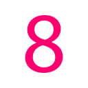 numero 8 icon