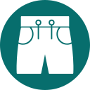 pantalones cortos icon