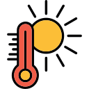 clima caliente icon