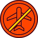 no viajar icon